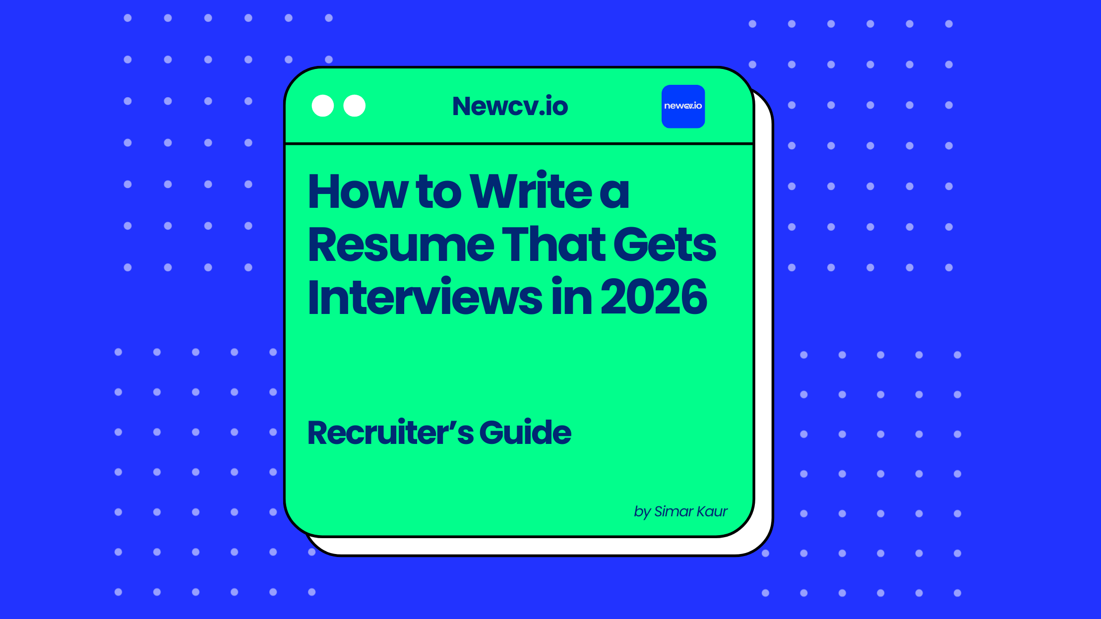 How to Write a Resume That Gets Interviews in 2026