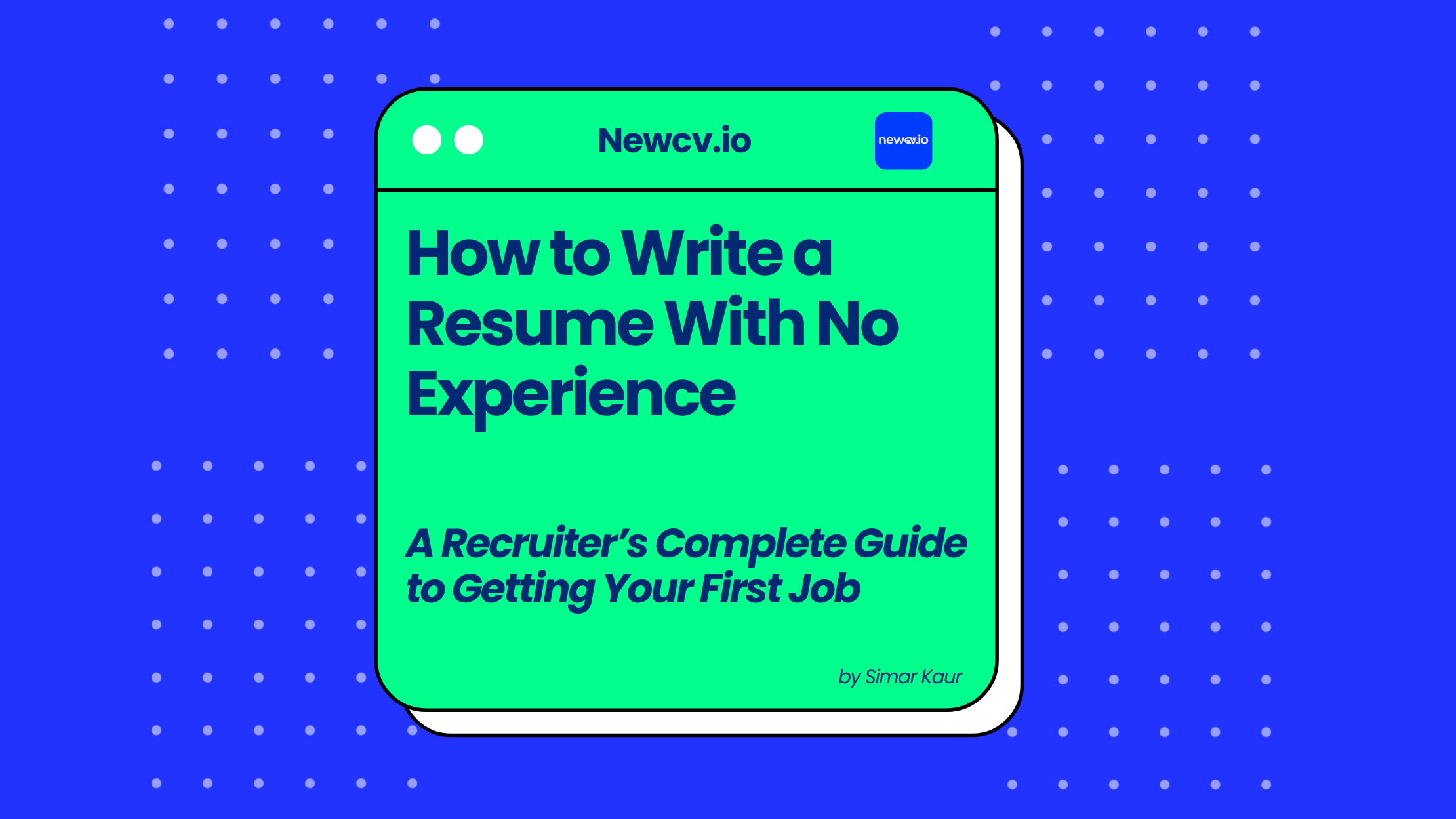 How to Write a Resume With No Experience.