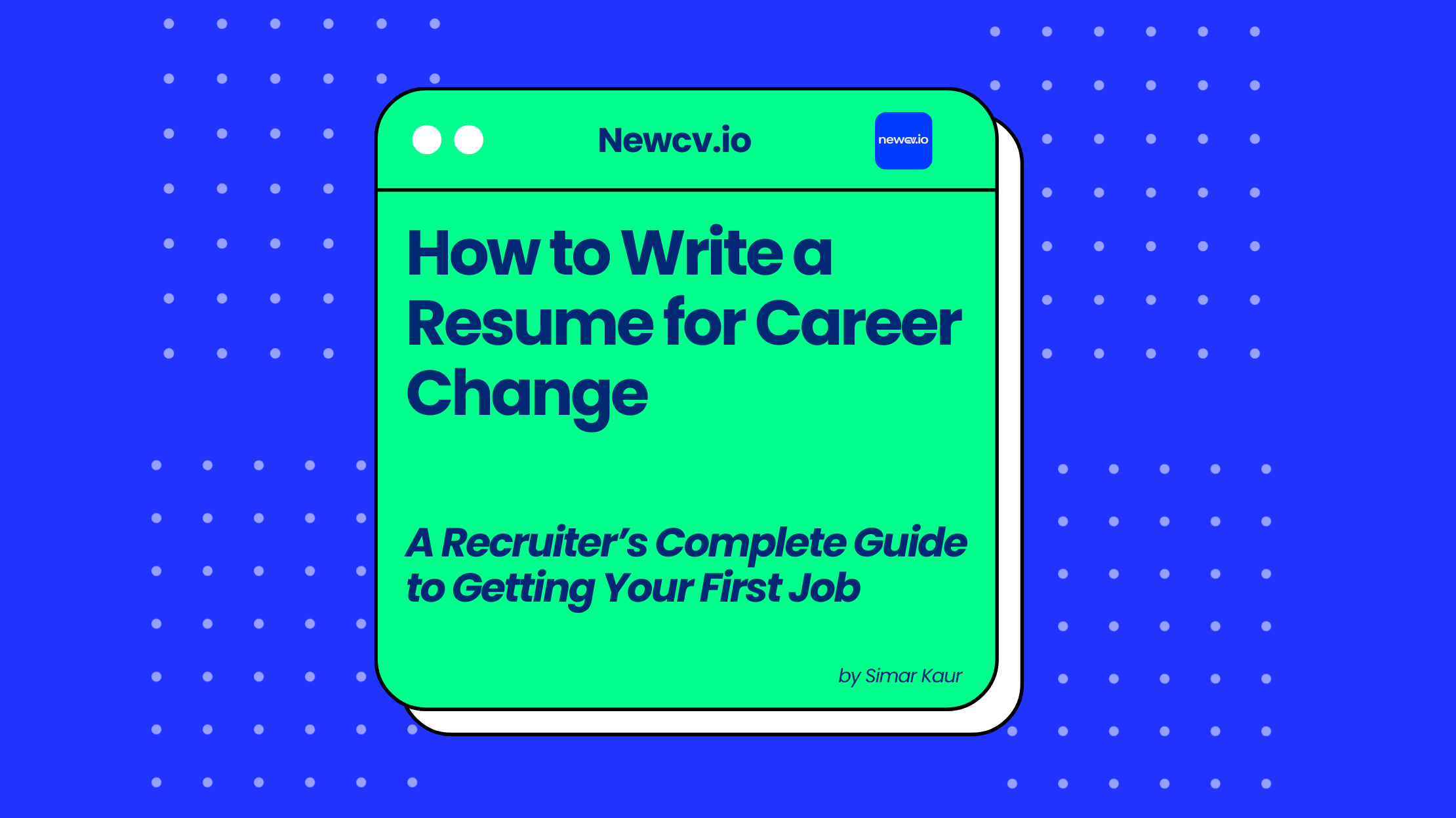 How to Write a Resume for Career Change
