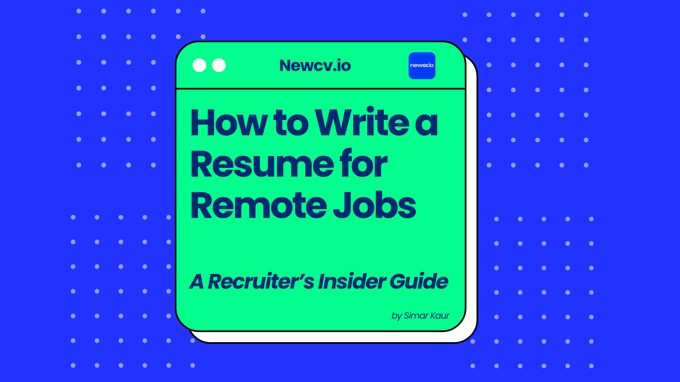 How to Write a Resume for Remote Jobs