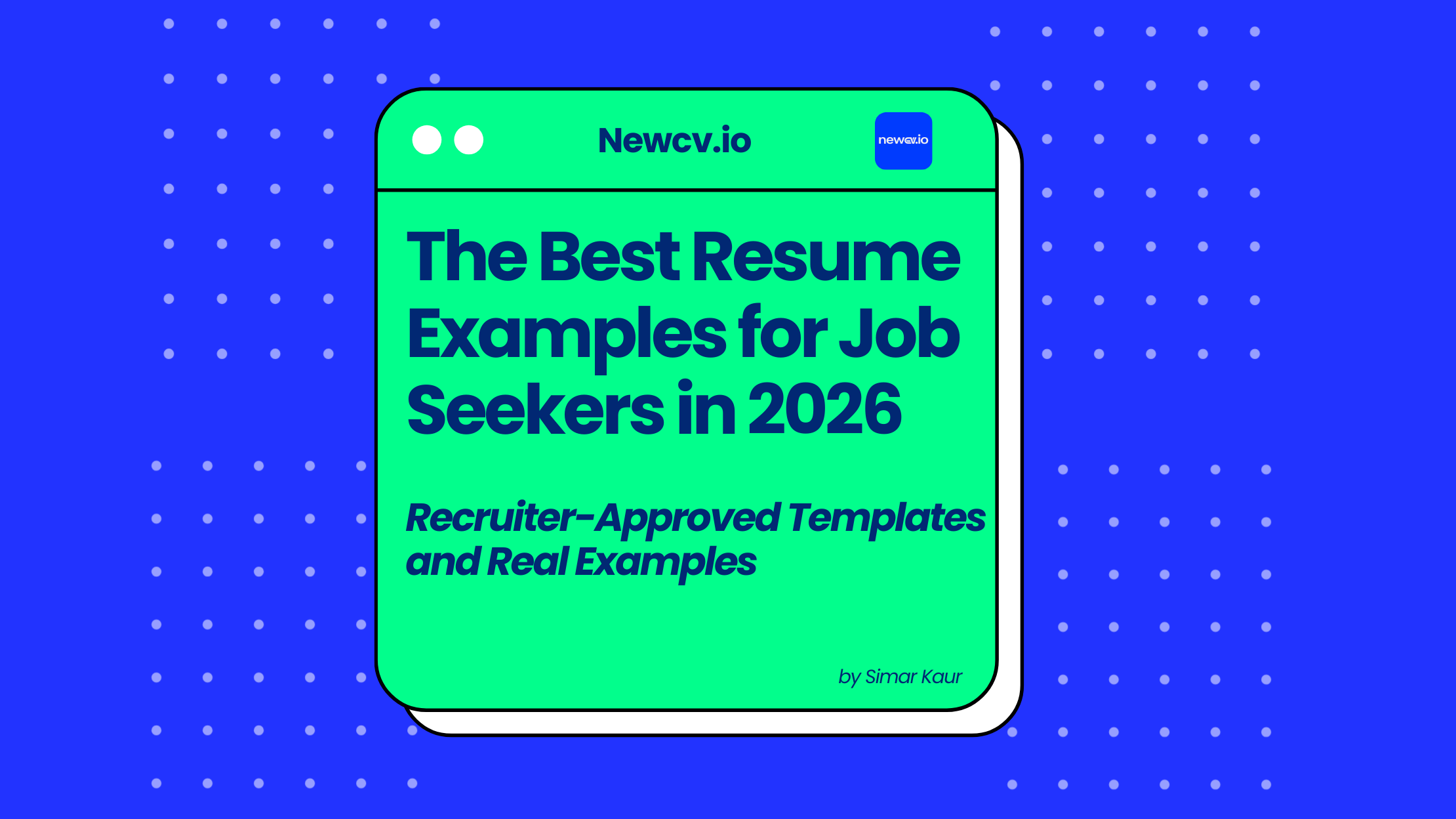 The Best Resume Examples for Job Seekers in 2026