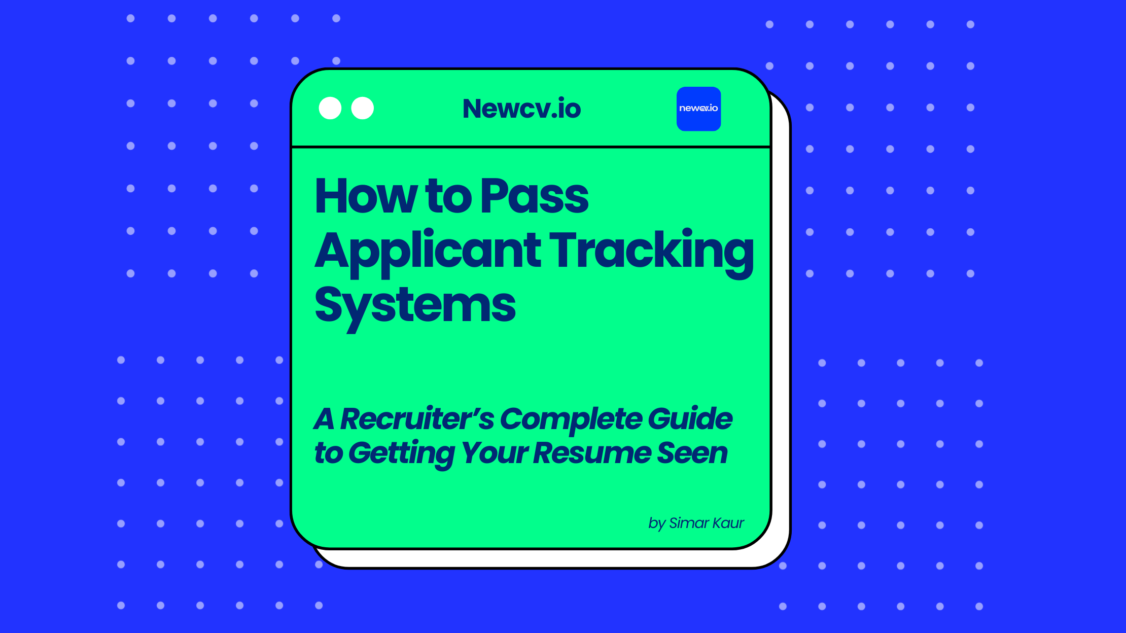 How to Pass Applicant Tracking Systems.