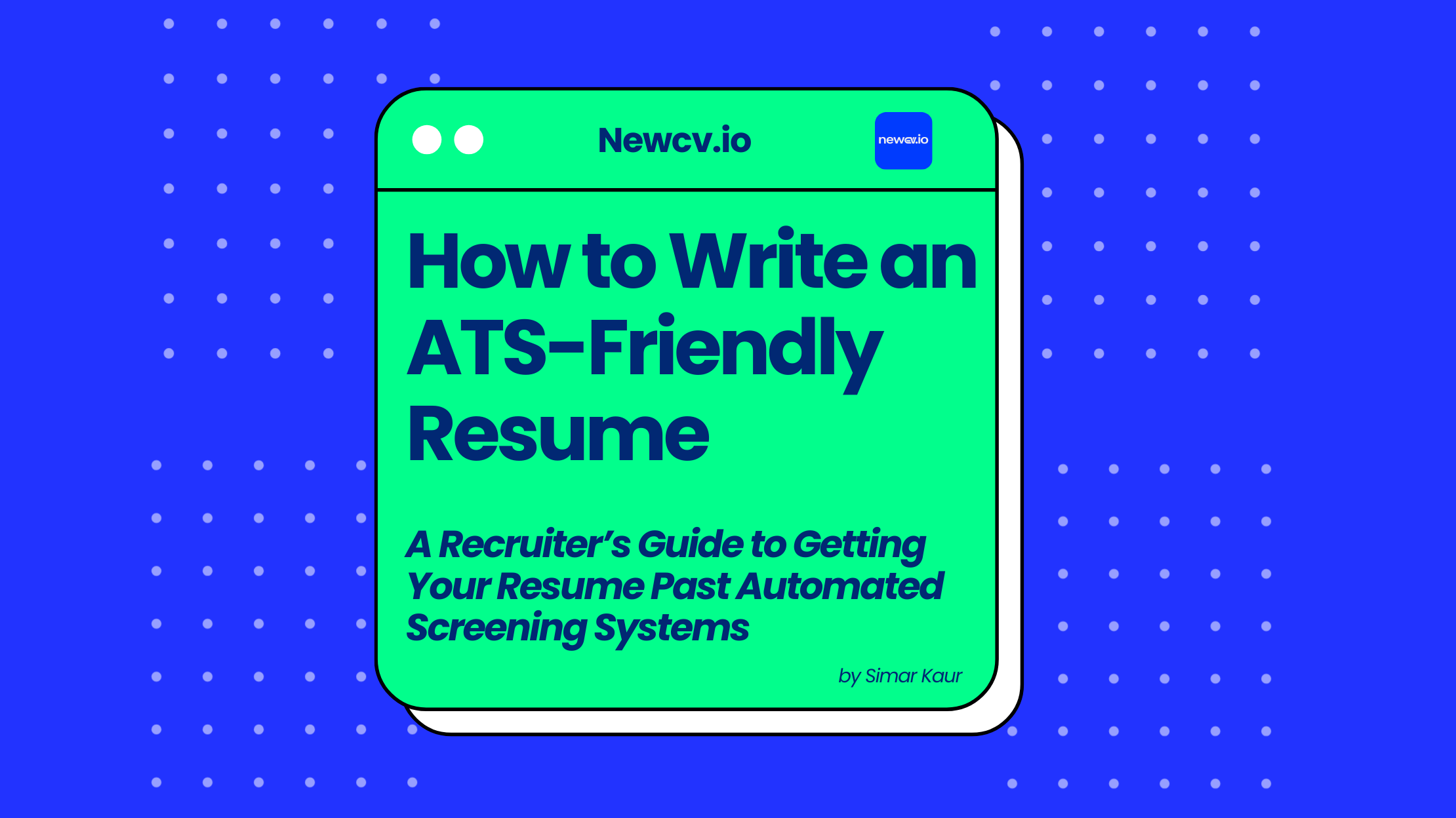 How to Write an ATS-Friendly Resume