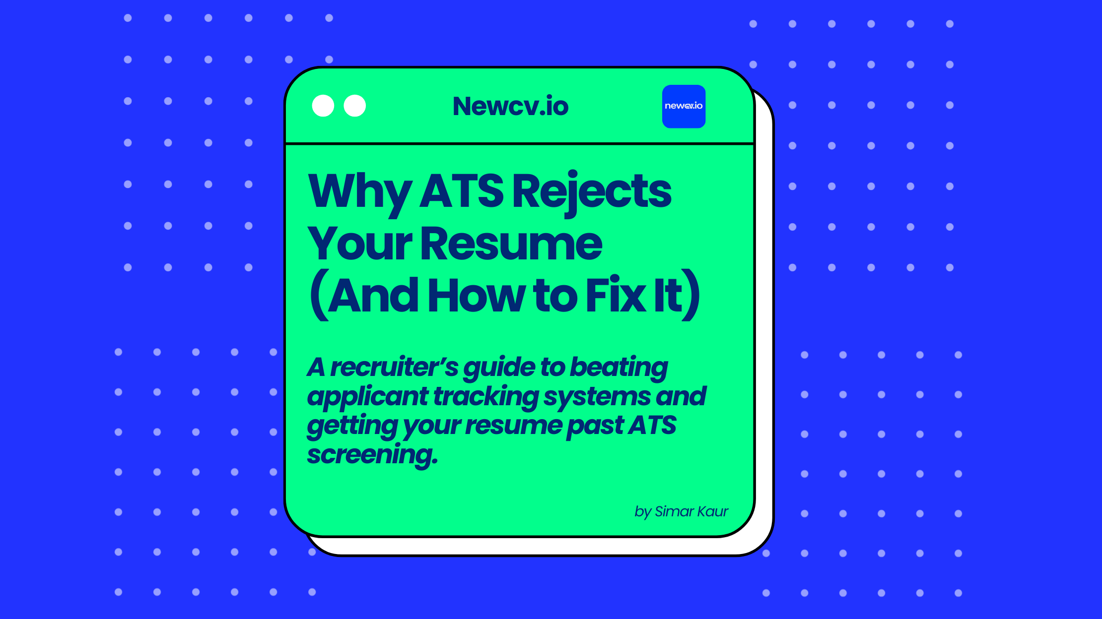 Why ATS Rejects Your Resume (And How to Fix It)