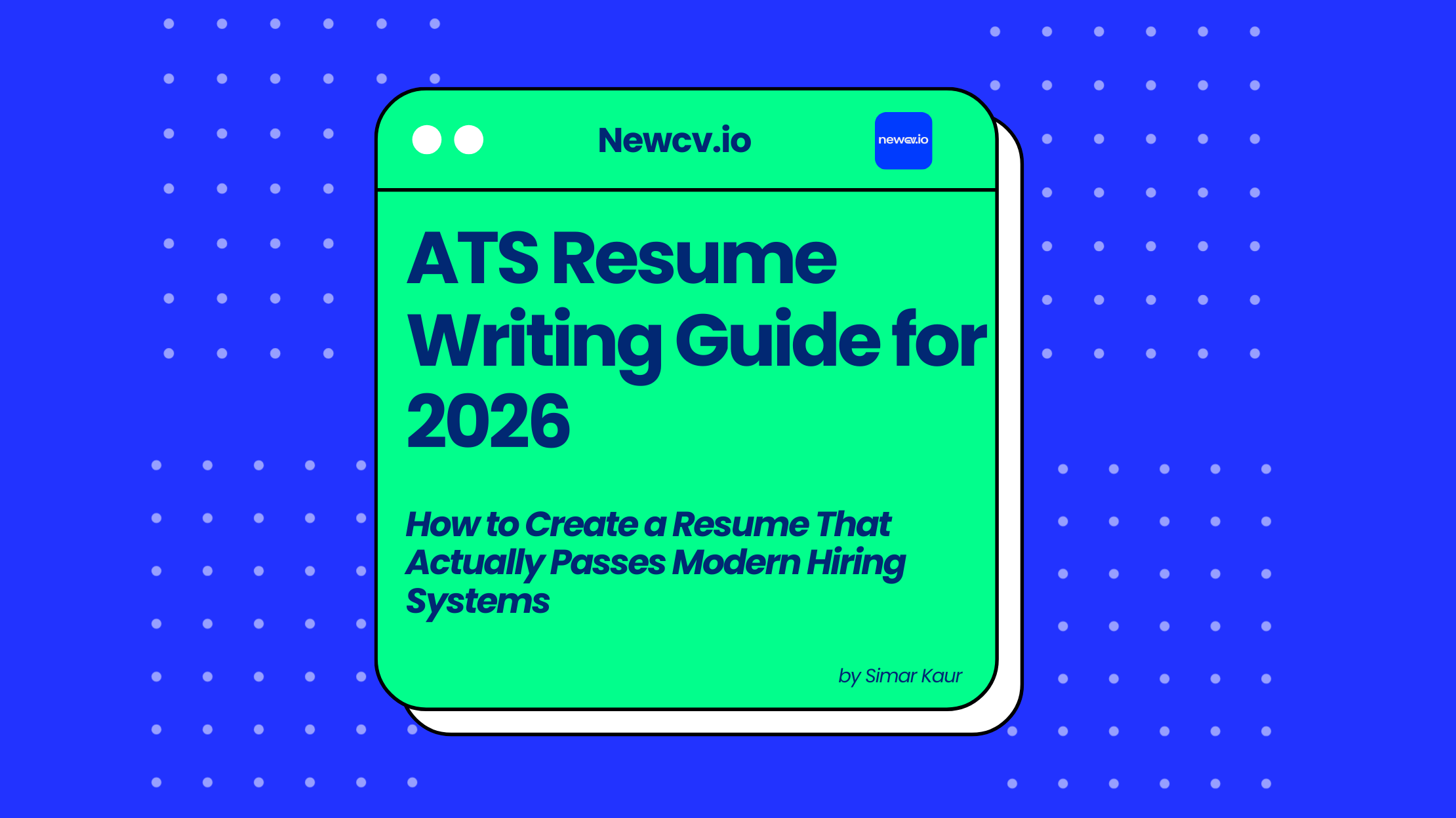 ATS Resume Writing Guide for 2026