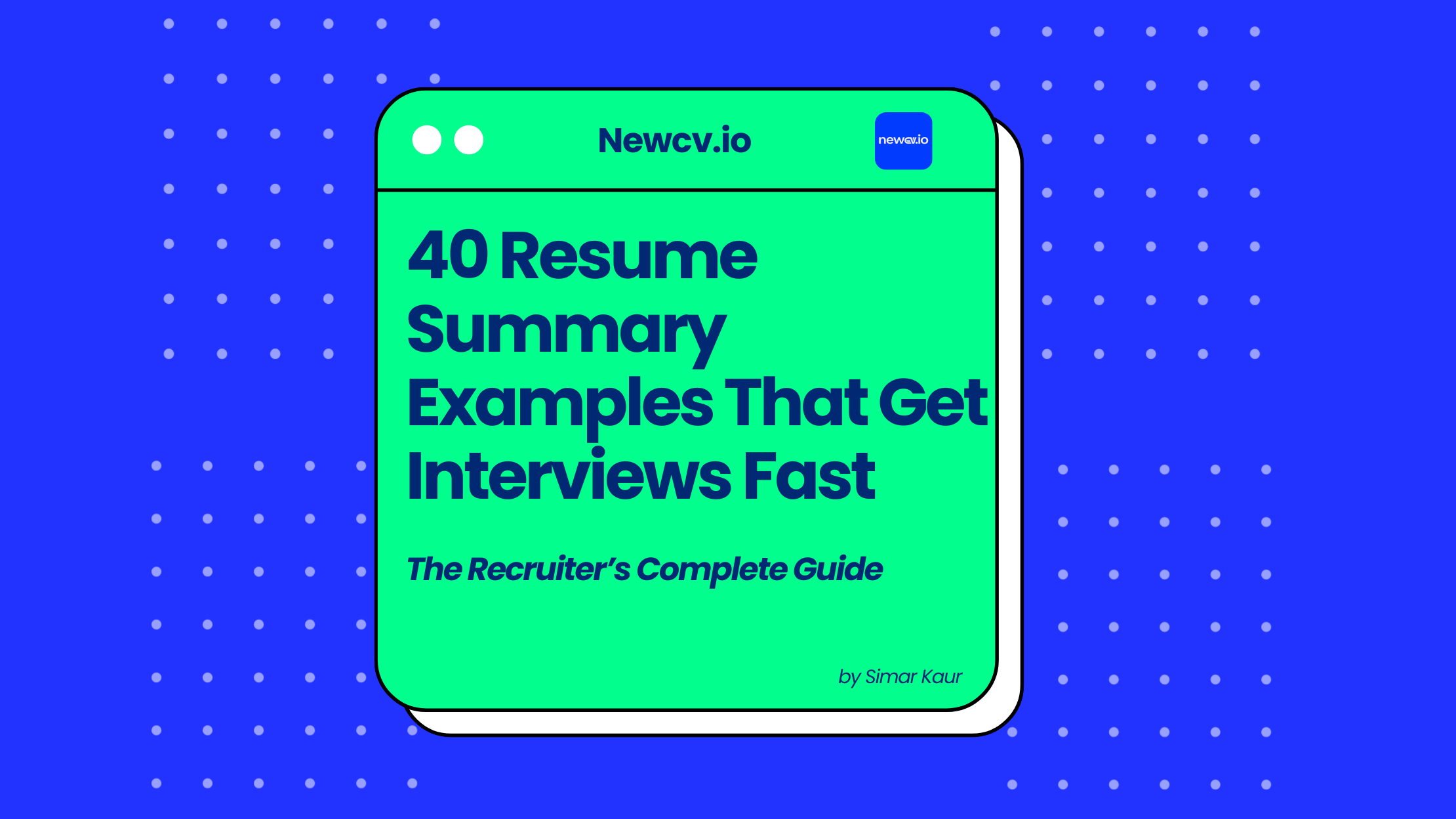 40 Resume Summary Examples That Get Interviews Fast