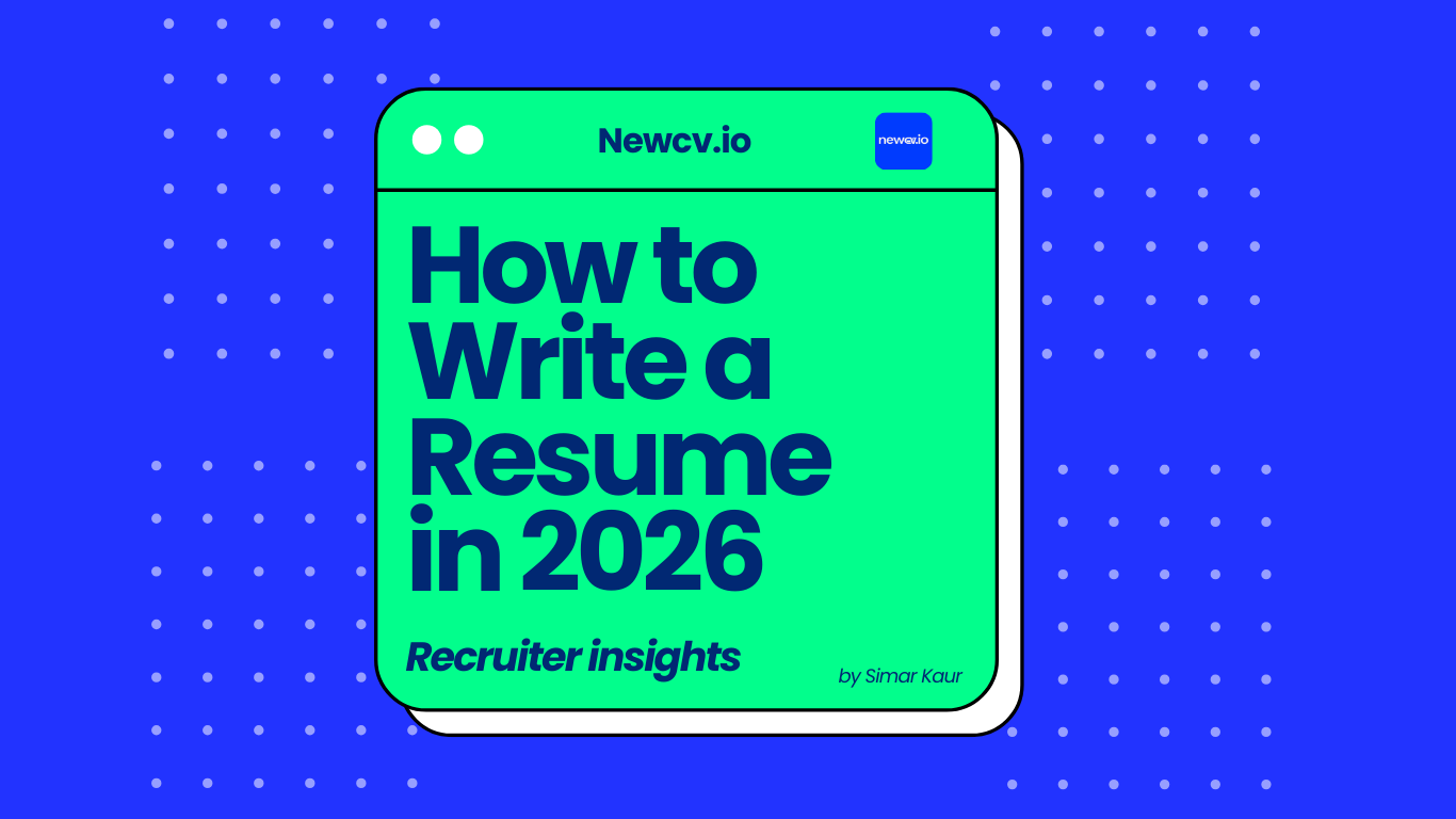 How to Write a Resume in 2026