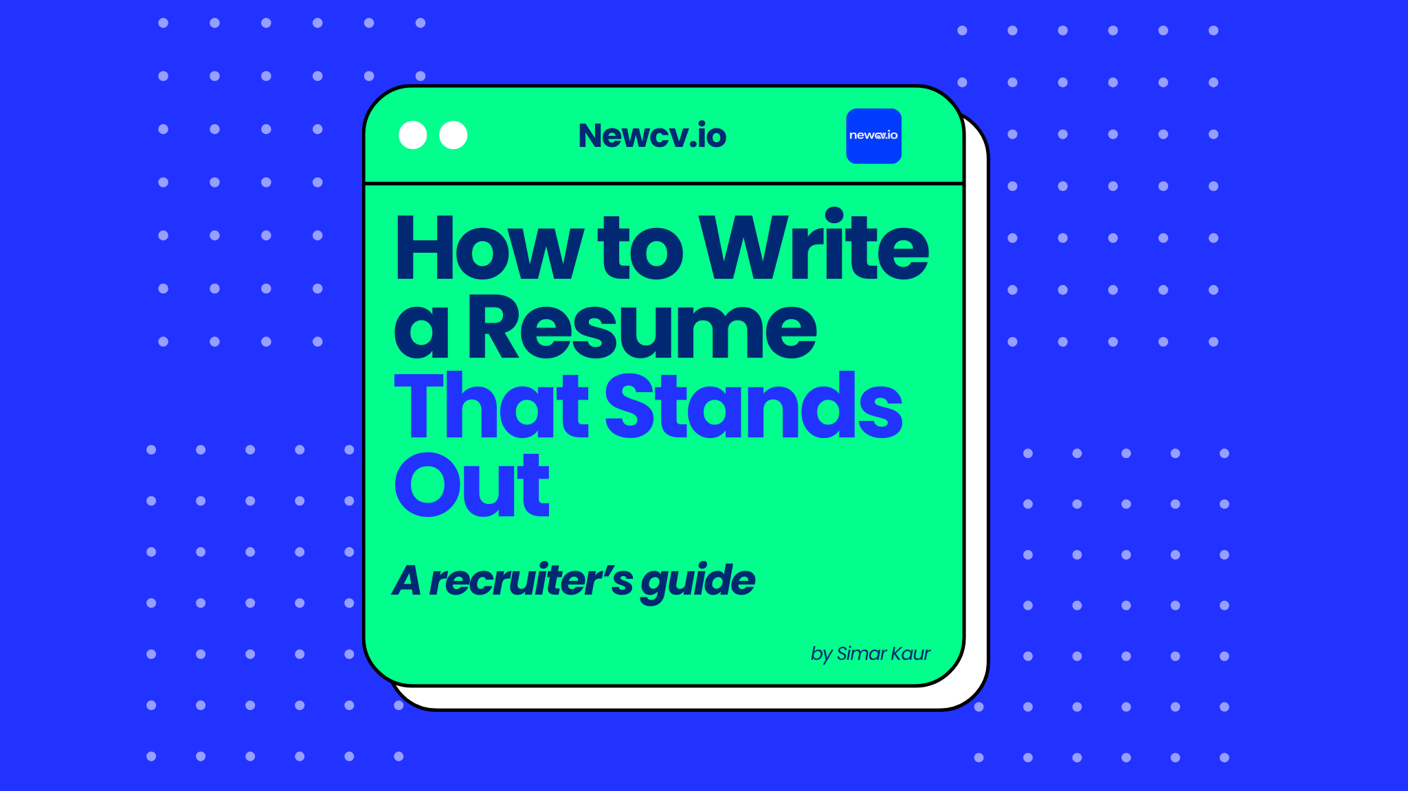 How to Write a Resume That Stands Out