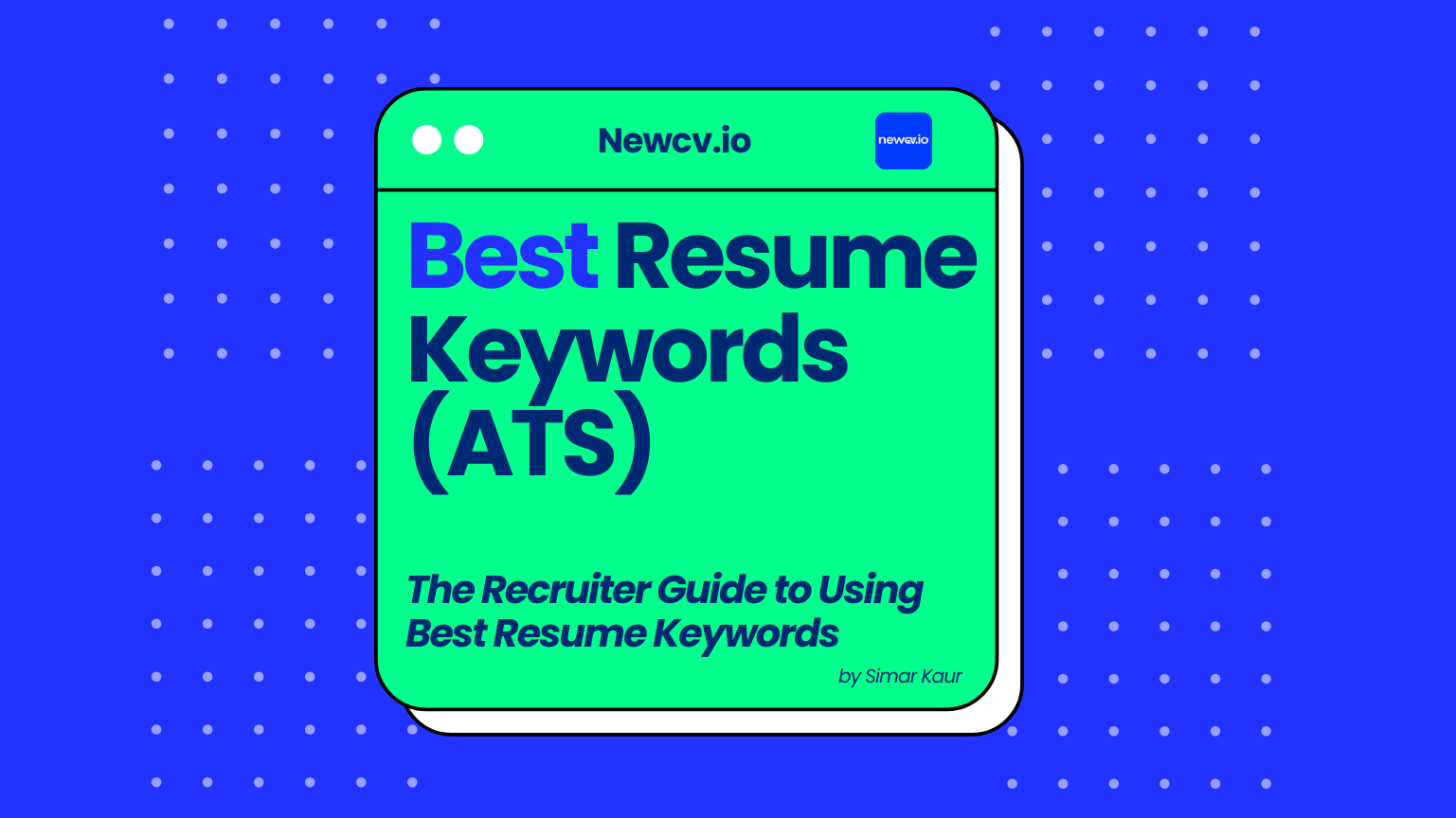 Best Resume Keywords (ATS)