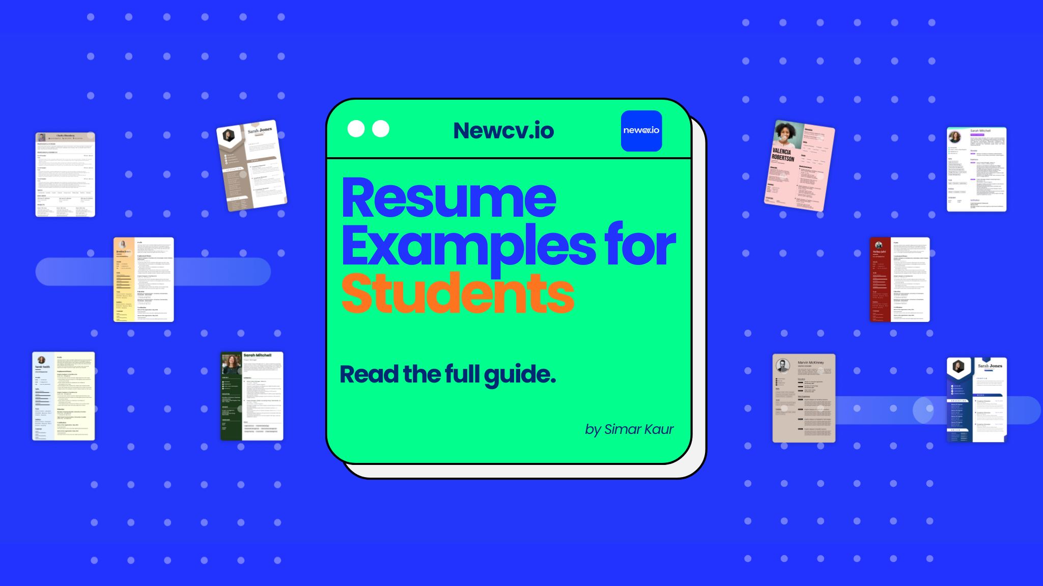 Resume Examples for Students