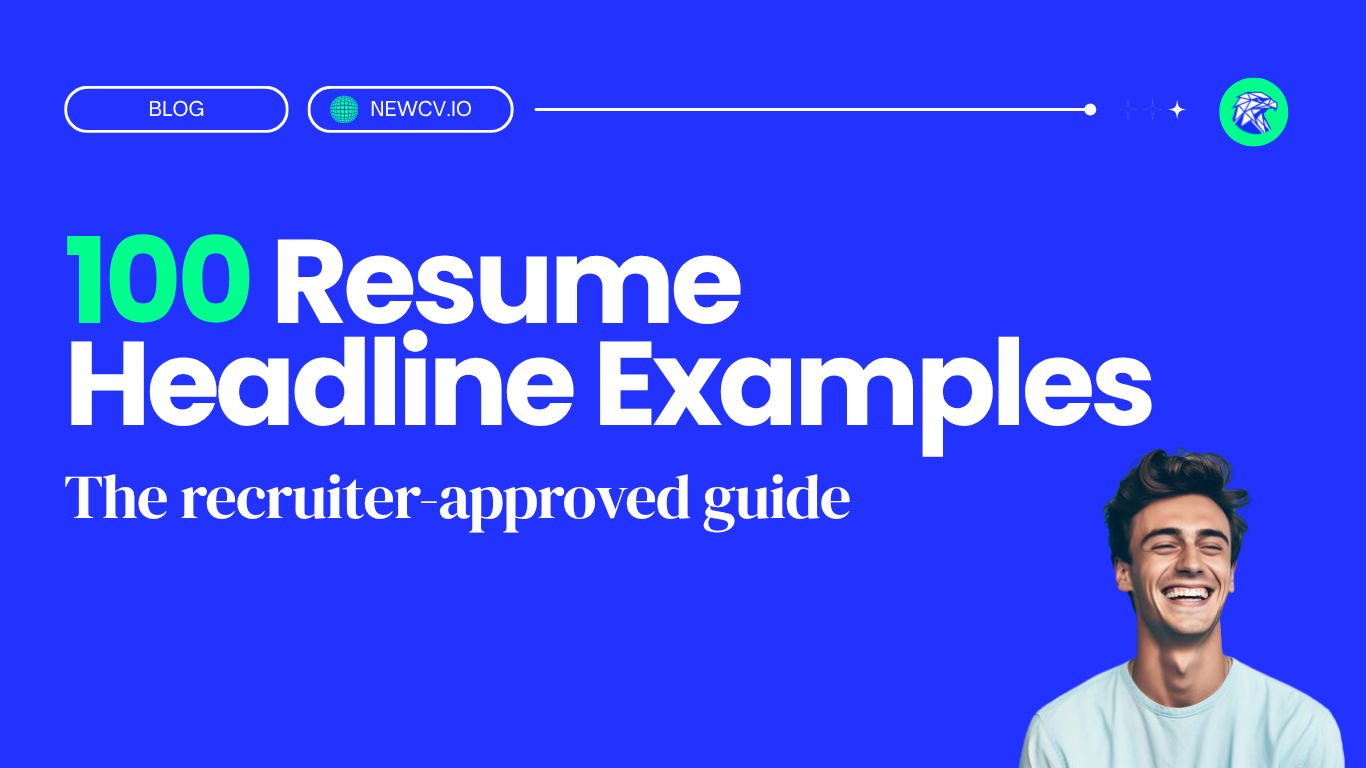 100 Resume Headline Examples